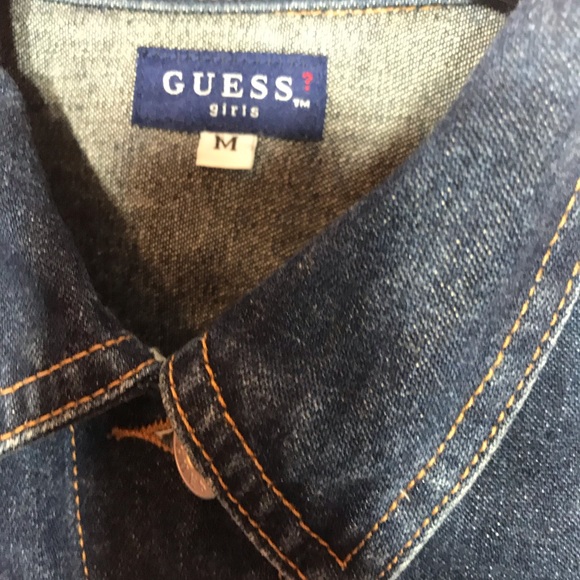 Long sleeve Guess Jean Button up - Picture 2 of 2